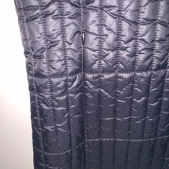 Eileen Fisher Quilted Recycled Nylon Channels Vest Black L - Picture 7 of 9